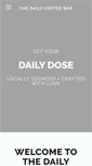 Mobile Screenshot of dailycoffeebar.com